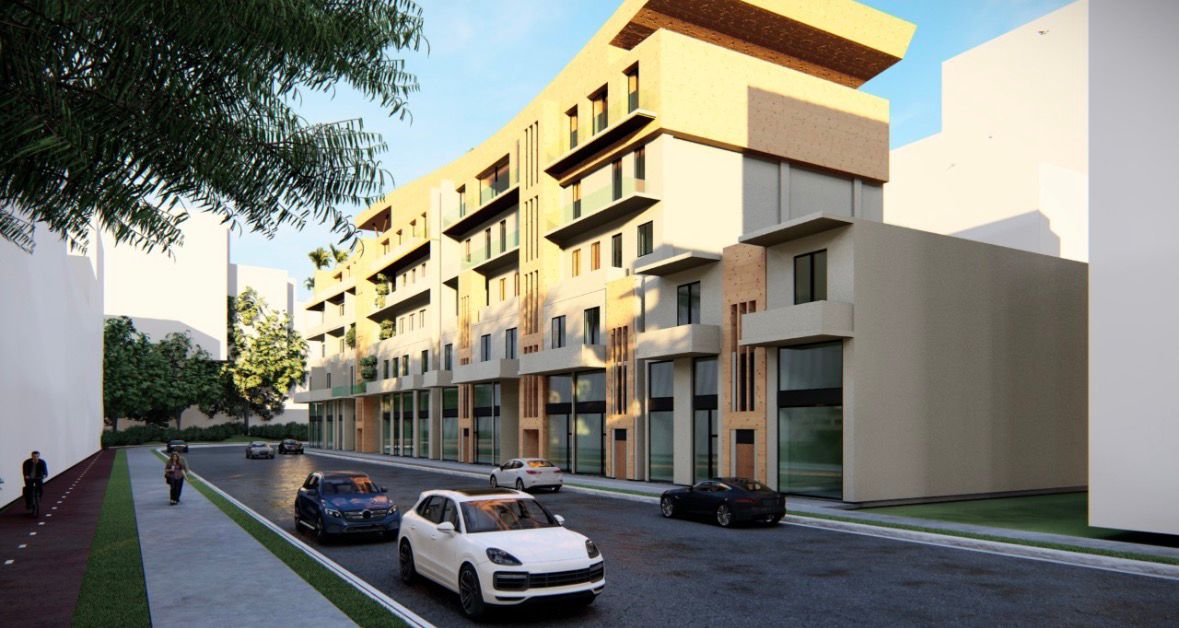 Corniche Mixed-Use Block — Retail & Residences · Saida